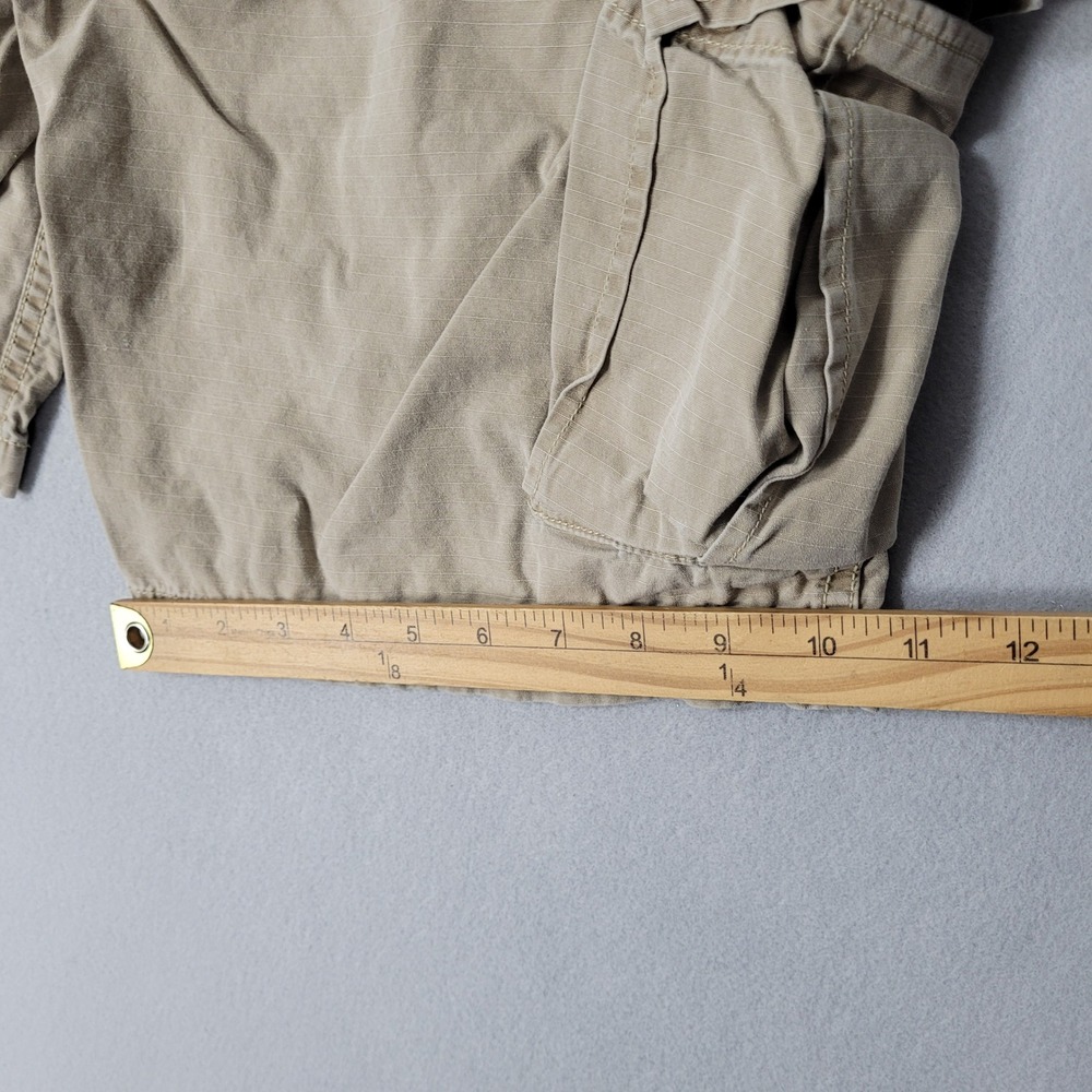 Polo Ralph Lauren Mens Tan Cargo Shorts Size 34 x 9" Ripstop - Picture 9 of 11